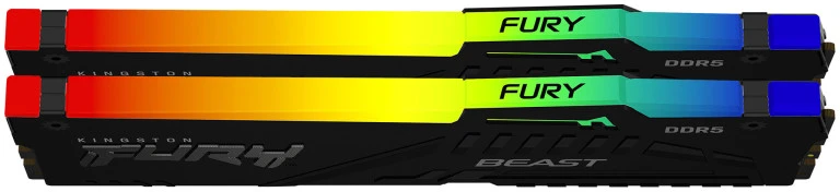 RAM DDR5 32GB PC 5200 CL40 Kingston KIT (2x16GB) FURY Beast RGB retail