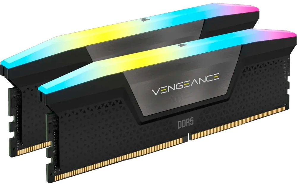 RAM DDR5 64GB PC 6000 CL30 CORSAIR KIT (2x32GB) VENGEANCE RGB B retail
