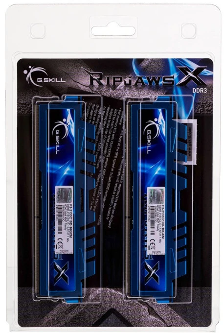 RAM G.Skill DDR3 16GB (2x8GB) RipjawsX 2133MHz CL10 XMP