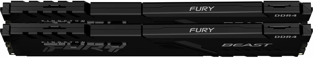 RAM Kingston Fury Beast 32GB [2x16GB 3200MHz DDR4 CL16 DIMM] KF432C16BBK2/32