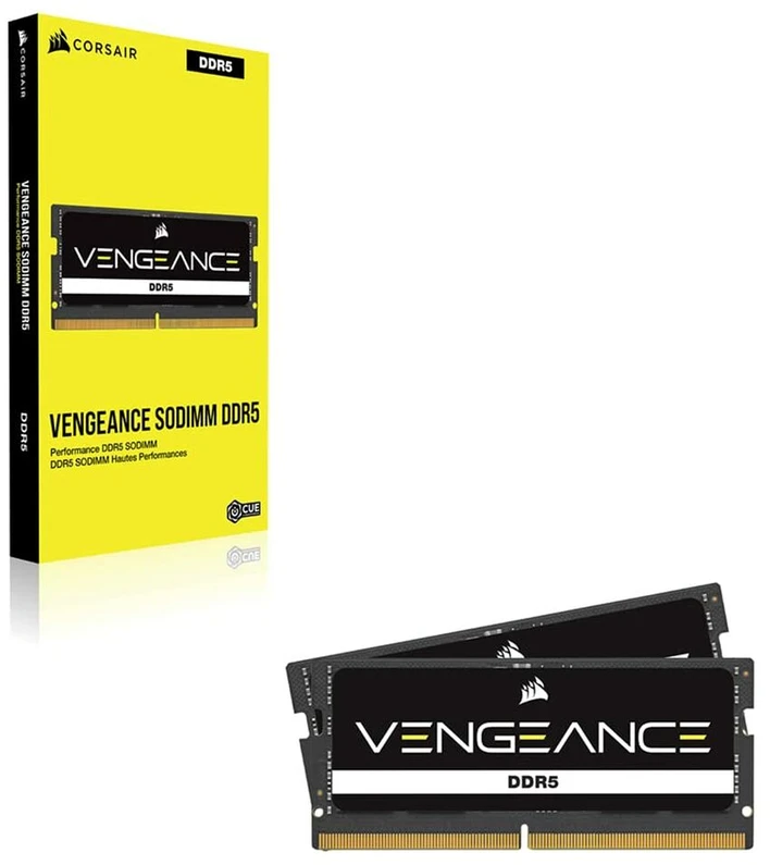 RAM SO DDR5 64GB PC 4800 CL40 CORSAIR KIT (2x32GB) VENGEANCE B komplekts