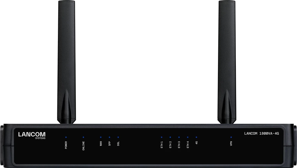 Tinklo Įranga - LANCOM SD-WAN 1800VA-4G Maršrutizatorius 1Gbps 3-6 Prievadai