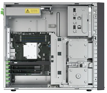 Serveris Fujitsu RX1330M5 XEON E-2388G 32GB 10SFF EP680i 500W tit