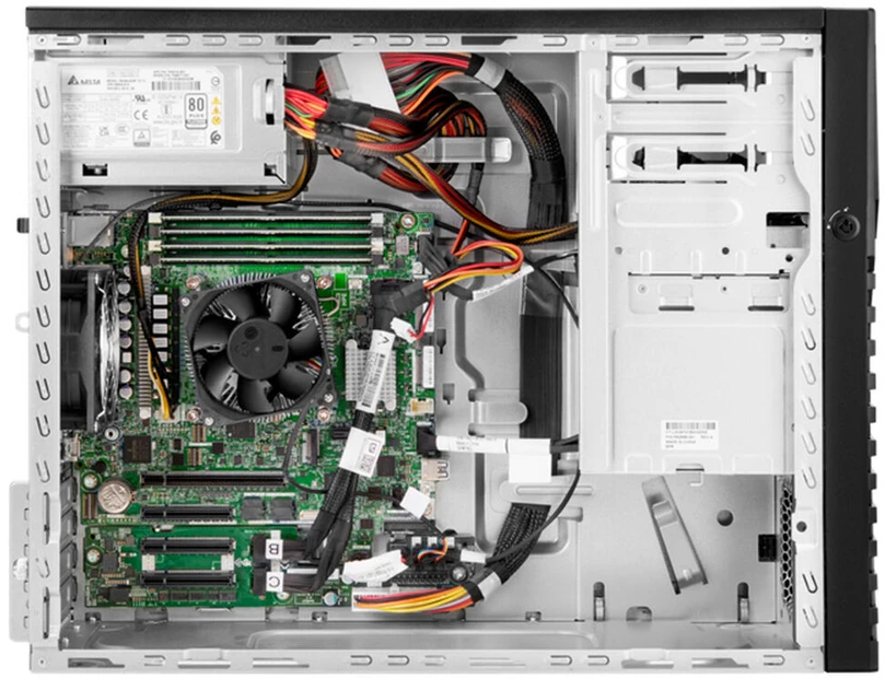 Serveris Hewlett Packard (HP) Serverio stotis ML30 G11 TW Xeon E-2434 1x32GB 2x960GB LFF VROC 1x800W
