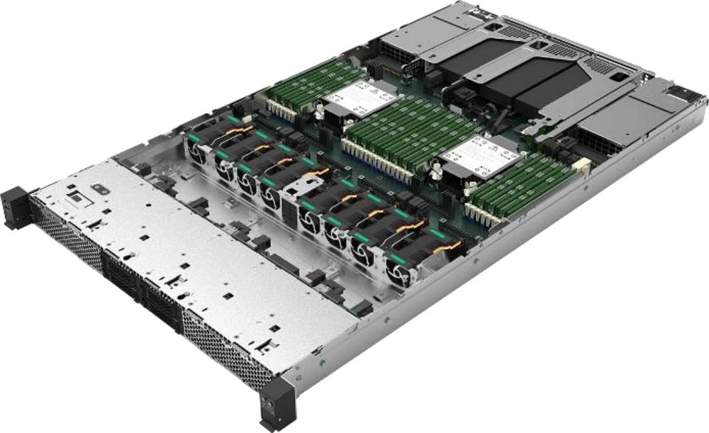 Serveris Intel Server System M50CYP1UR204 - serveris - montavimas į racką - 1U - be CPU - RAM 0 GB - SATA - Hot-Swap 6.4 cm (2.5") lizdas - be HDD - monitorius: nėra
