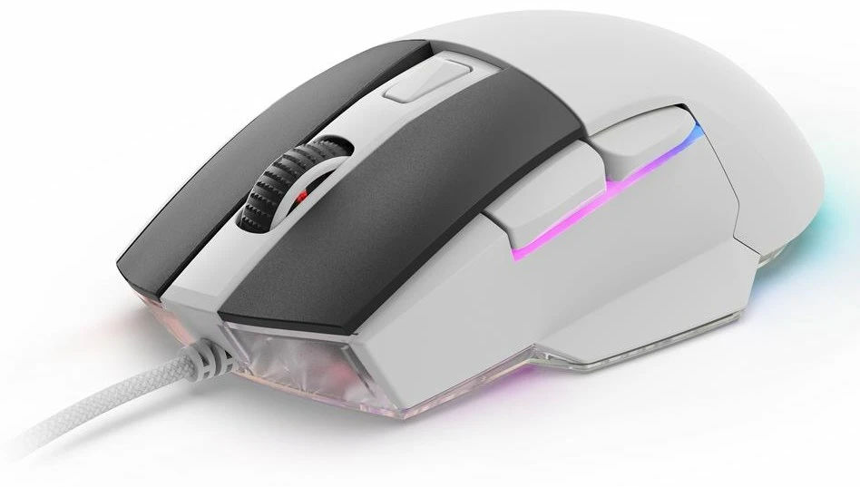 Sharkoon Pelė Shark SGM35 Optisch 6 mygtukai 6.400 DPI wei