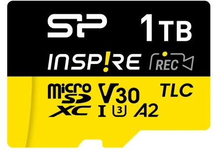 Silicon Power SP001TBSTXLA2V1NSP 1 TB Micro SDXC 3D TLC NAND klasės atminties kortelė