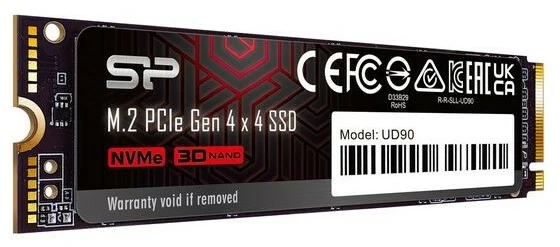 Silicon Power SSD diskas UD90 1TB PCIe M.2 2280 NVMe Gen 4x4 5000/4800 MB/s
