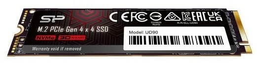 Silicon Power SSD diskas UD90 1TB PCIe M.2 2280 NVMe Gen 4x4 5000/4800 MB/s
