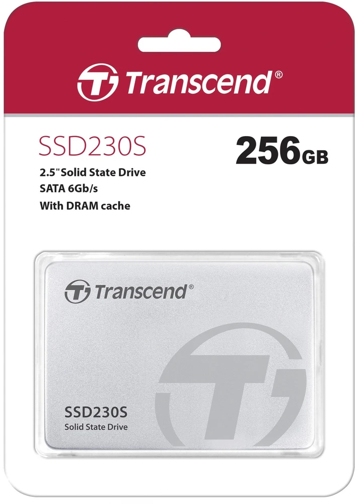 SSD 256GB Transcend 2,5" (6.3cm) SSD230S, SATA3, 3D NAND TLC