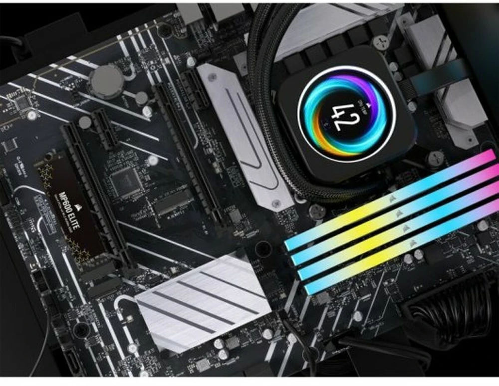 SSD 2TB CORSAIR M.2 PCI-E NVMe Gen4 MP600 ELITE mažmeninė pakuotė