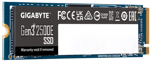 SSD diskas Gigabyte Gen3 2500E 1TB M.2 2280 PCI-E x4 Gen3 NVMe (G325E1TB)