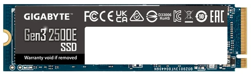 SSD diskas Gigabyte Gen3 2500E 1TB M.2 2280 PCI-E x4 Gen3 NVMe (G325E1TB)