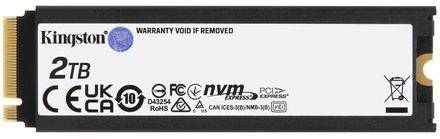 SSD diskas Kingston Fury Renegade 2TB M.2 2280 PCI-E x4 Gen4 NVMe (SFYRDK/2000G)