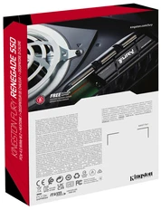 SSD diskas Kingston Fury Renegade 2TB M.2 2280 PCI-E x4 Gen4 NVMe (SFYRDK/2000G)