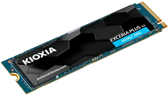 M.2 SSD - Kioxia Exceria Plus G3 1 TB PCIe 4.0 5000 MB/s Skaitymas 3900 MB/s Rašymas