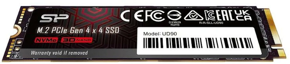 SILIKONIO MAITINIMO KOMPIUTERIS & COMMUNICAT SILICON POWER M.2 2280 PCIe 500 GB SSD UD90