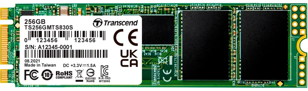 SSD disks Transcend 830S 256GB M.2 2280 SATA III (TS256GMTS830S)