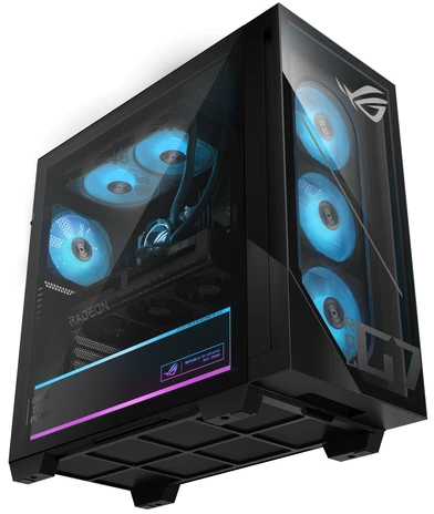 Stacionarus kompiuteris Kompiuteris Asus ASUS ROG G700 GM700TZ-R9800X283W AMD Ryzen™ 7 9800X3D 32 GB DDR5-SDRAM 2 TB SSD AMD Radeon RX 9070 XT Windows 11 Home Tower PC Juodas