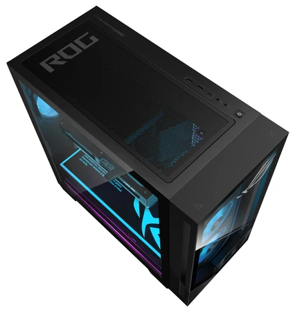 Stacionarus kompiuteris Kompiuteris Asus ASUS ROG G700 GM700TZ-R9800X283W AMD Ryzen™ 7 9800X3D 32 GB DDR5-SDRAM 2 TB SSD AMD Radeon RX 9070 XT Windows 11 Home Tower PC Juodas