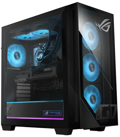 Stacionarus kompiuteris Kompiuteris Asus ASUS ROG G700 GM700TZ-R9800X283W AMD Ryzen™ 7 9800X3D 32 GB DDR5-SDRAM 2 TB SSD AMD Radeon RX 9070 XT Windows 11 Home Tower PC Juodas