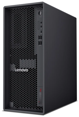 Stacionarus kompiuteris Kompiuteris Lenovo ThinkStation P4 30KN – Tower – 1 x Ryzen 7 Pro 9755 / 3,8 GHz – AMD PRO – 64 GB RAM – 1 TB SSD – TCG Opal šifravimas, Performance, NVMe – Radeon grafika – 1GbE, 2,5GbE – Windows 11 Pro – Monitorius: nėra – Klaviatūra: vokiečių – Le