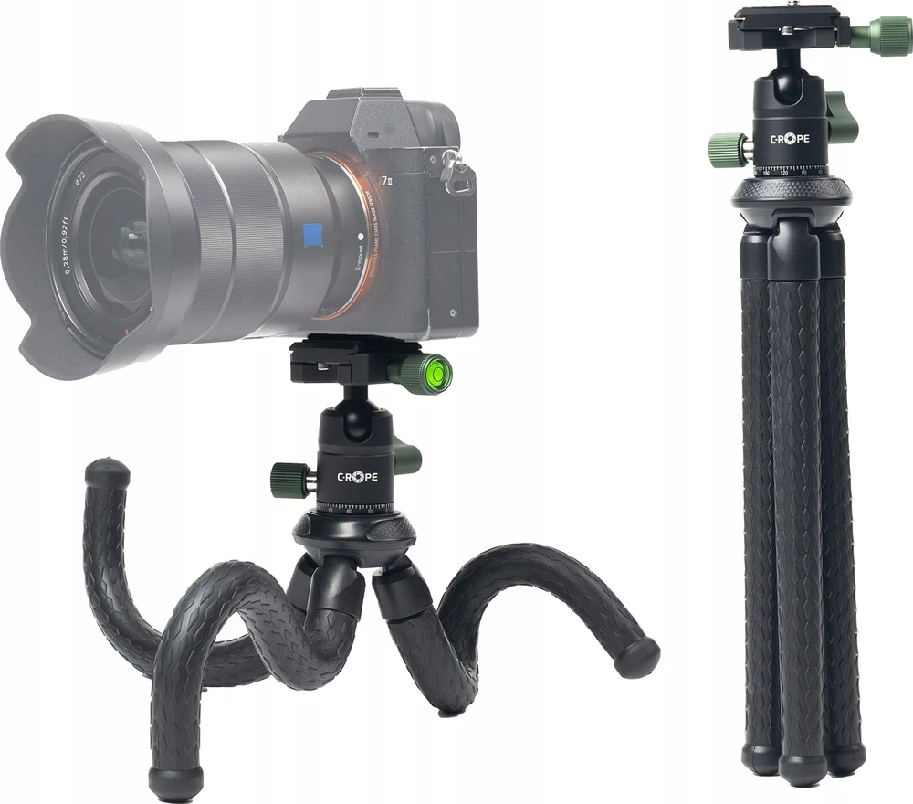 Stovas Manfrotto C-ROPE Creatorpod lankstus stovas su 360° kamuolio galvute 30cm retail