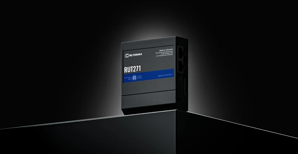 Maršrutizatorius TELTONIKA IoT ROUTER RUT271 5G REDCAP