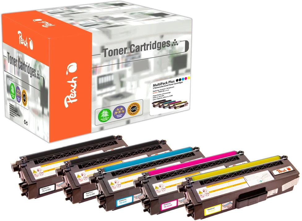 Toneris Peach rinkinys CMYK (PT844)