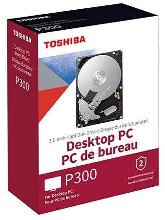 Toshiba Storage P300 6 TB (SATA 6 Gb/s, 3,5", Bulk)