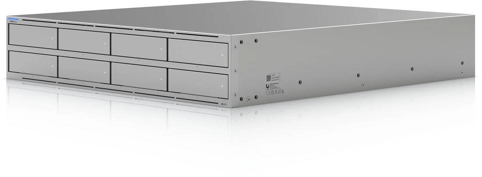 Ubiquiti UNAS-PRO-8 duomenų serveris NAS Rack (2U) Cortex-A Cortex-A57 16 GB Pilkas