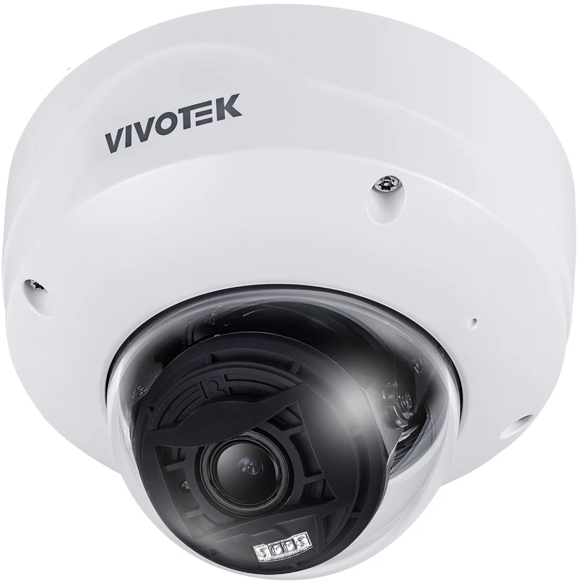 VIVOTEK V-SERIE FD9187-HT-V3 fiksuota kupolo IP kamera, 5MP, patalpų, 2,7-13,5mm