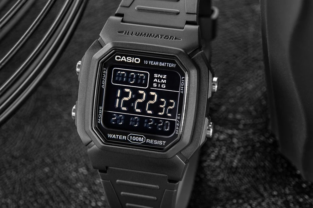 Vyriškas laikrodis Casio W-800H-1BVES