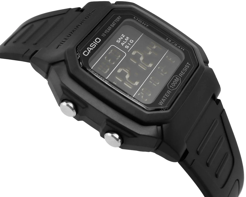 Vyriškas laikrodis Casio W-800H-1BVES