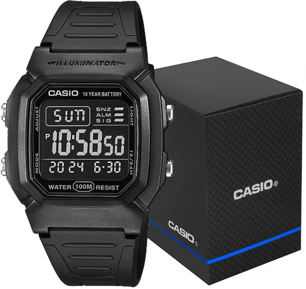 Vyriškas laikrodis Casio W-800H-1BVES