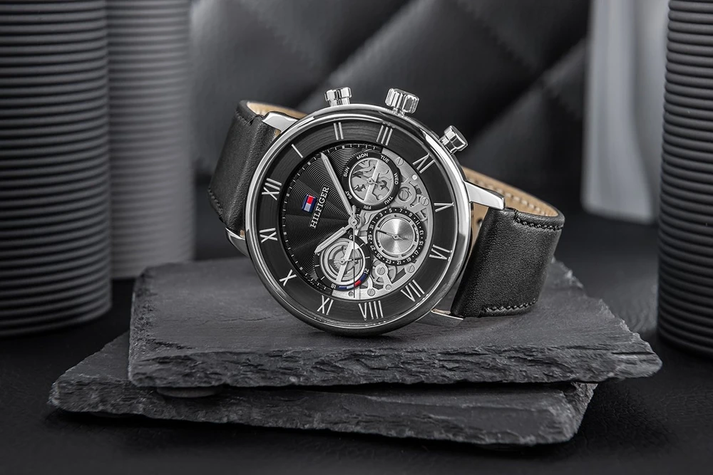 Laikrodis TOMMY HILFIGER MEN'S WATCH 1710565 Legend (zf107c) + BOX