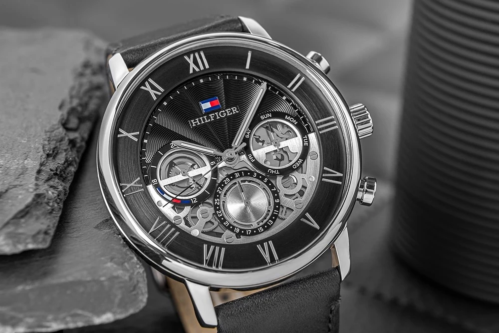 Laikrodis TOMMY HILFIGER MEN'S WATCH 1710565 Legend (zf107c) + BOX