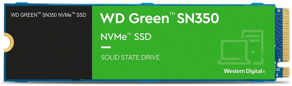 Sandisk WD Žalias SN350 NVMe SSD 500GB M.2 2280 PCIe Gen3