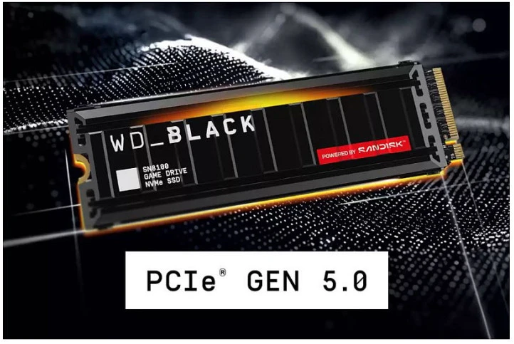 Sandisk Western Digital SSD diskas WD SN8100 8TB M.2 2280 PCI-E x4 Gen5 NVMe (WDS800T1XHM-00CMT0)