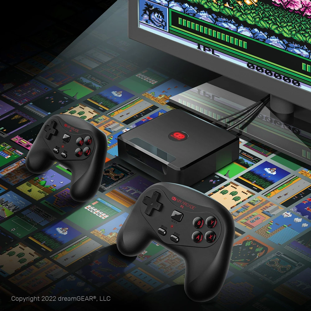 Žaidimų Konsolė - MY ARCADE Gamestation Belaidė, 308 Žaidimai