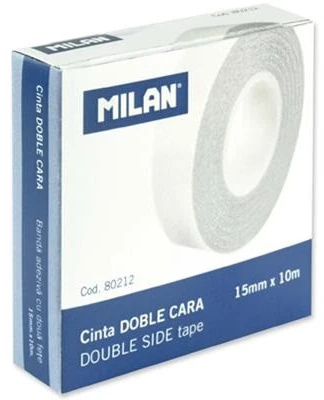 Dvipusė lipni juostelė 15mmx10m MILAN