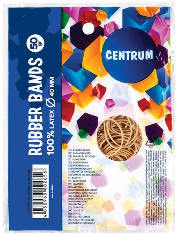 Guminės juostelės Centrum, 50 g