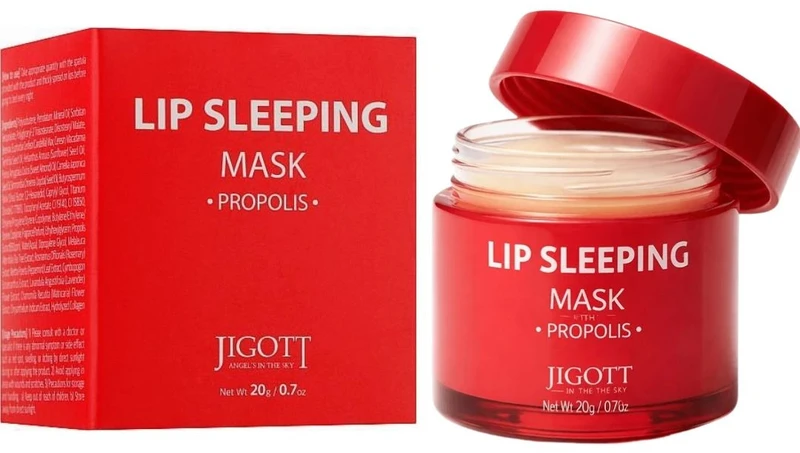 Lūpų kaukė su propoliu Jigott Lip Sleeping Mask, 20 ml