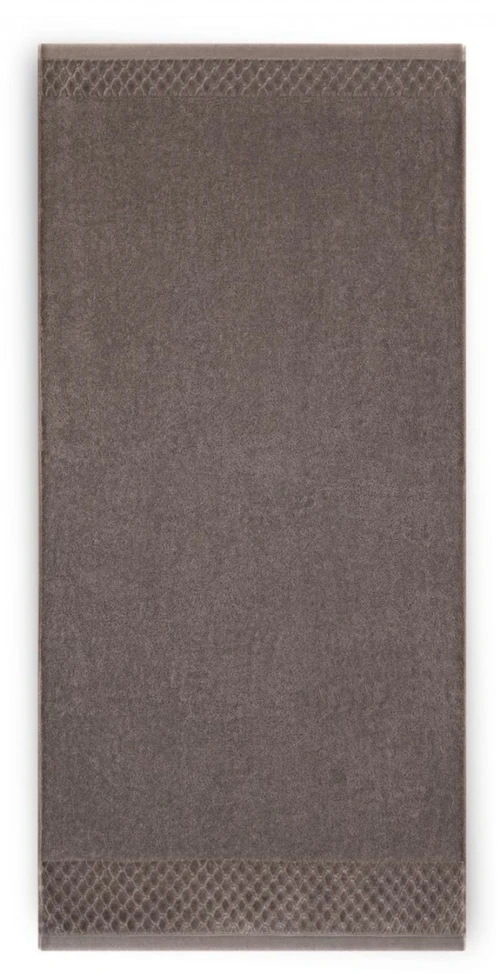 Medvilninis vonios rankšluostis Carlo AB rudas 50 x 100 cm