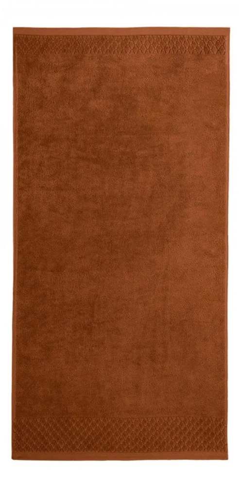 Medvilninis vonios rankšluostis Carlo AB rudas 70 x 140 cm