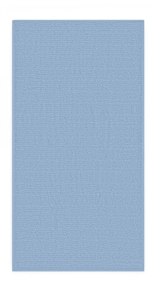 Medvilninis vonios rankšluostis Lamel žydras 70 x 140 cm