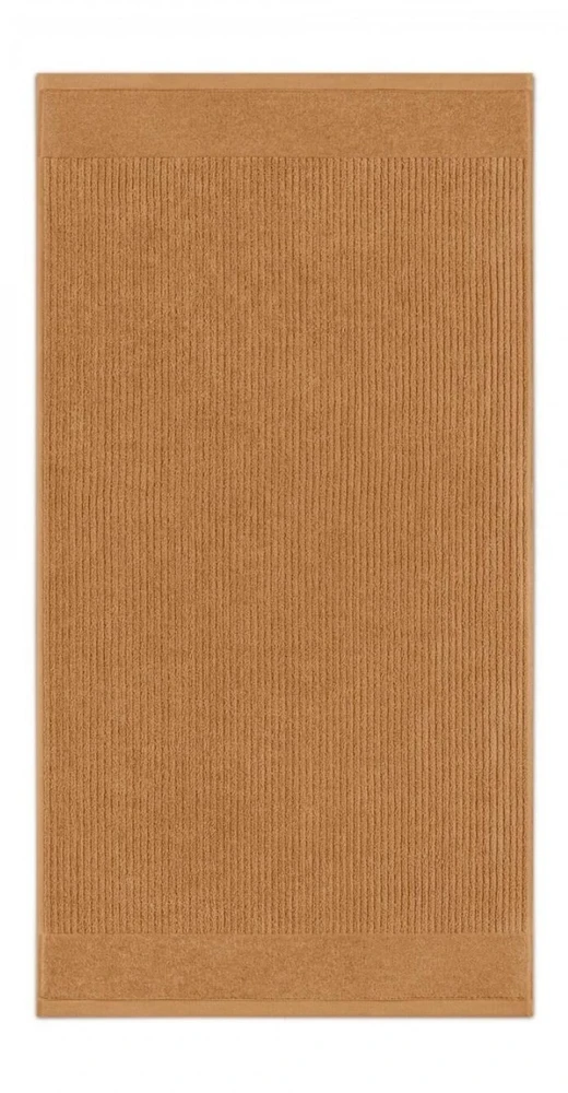 Medvilninis vonios rankšluostis Simple rudas 70 x 140 cm