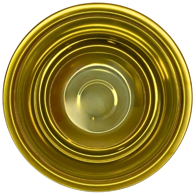 Metalinis dubenėlis aukso spalvos 22cm 6630-22