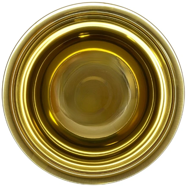 Metalinis dubenėlis aukso spalvos 24cm 6630-24