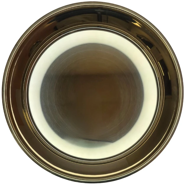 Metalinis padėklas 30cm apvalus aukso spalvos 8373-30